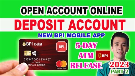 bpi initial deposit|How to Open a New BPI Deposit Account Online.